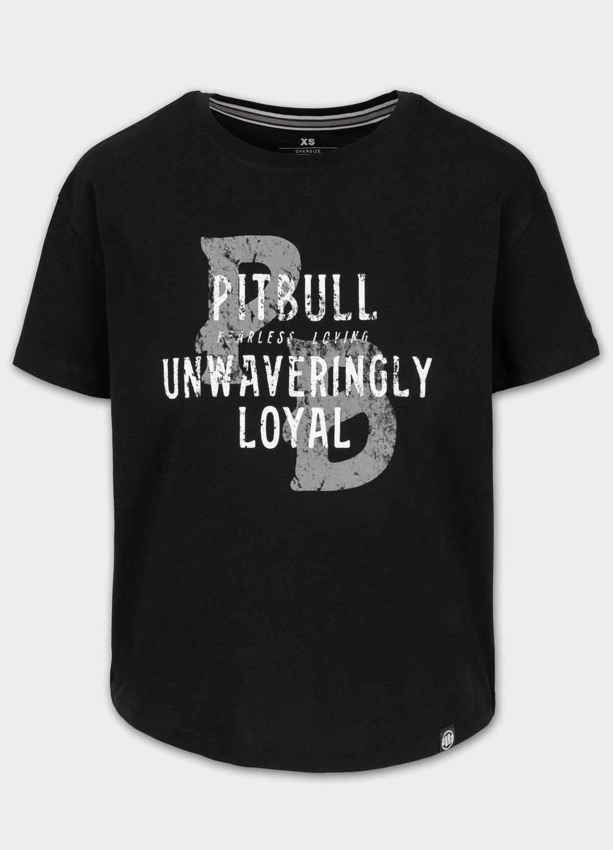 Women's T-Shirt Oversize LOYAL - Black