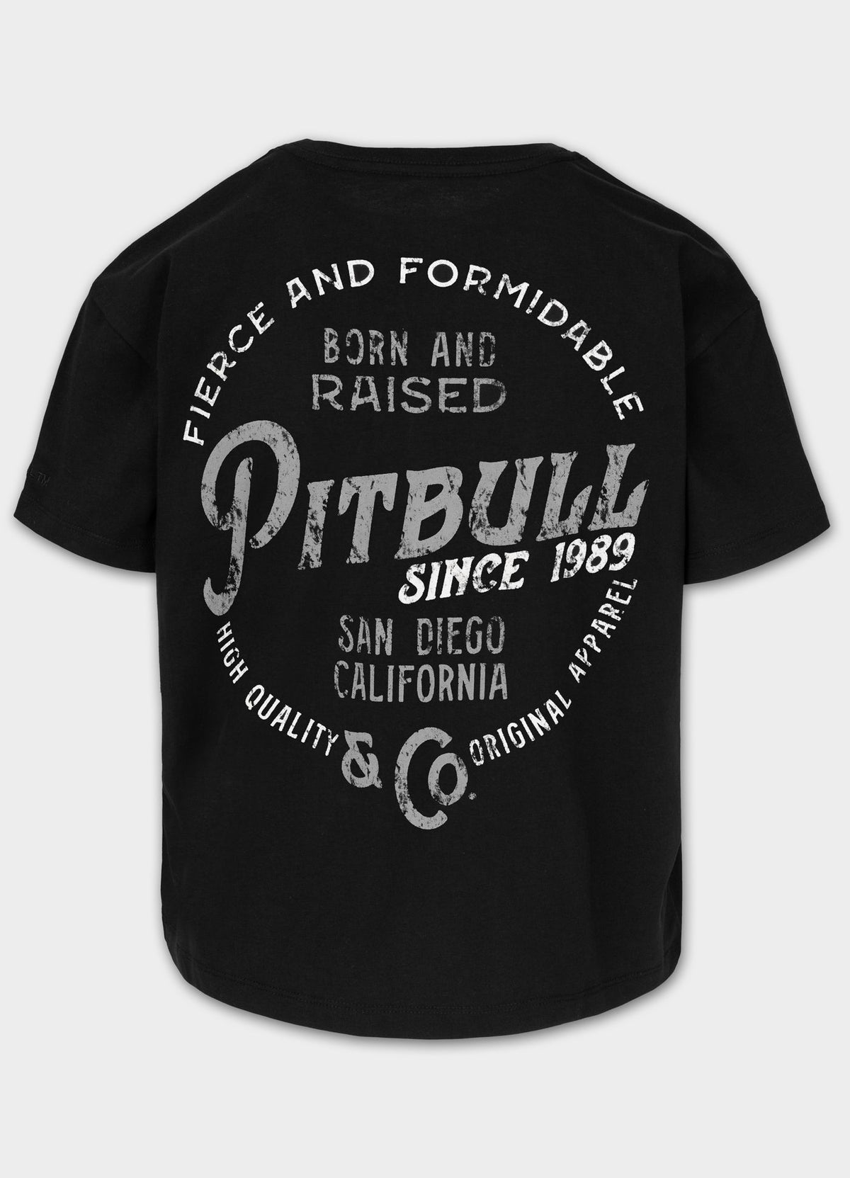 Women's T-Shirt Oversize LOYAL - Black