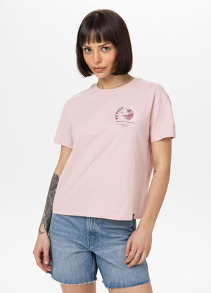 Women's T-Shirt Oversize PLANET SURF - Pink