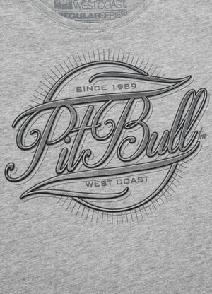 Damen T-Shirt PITBULL IR Grau Melange