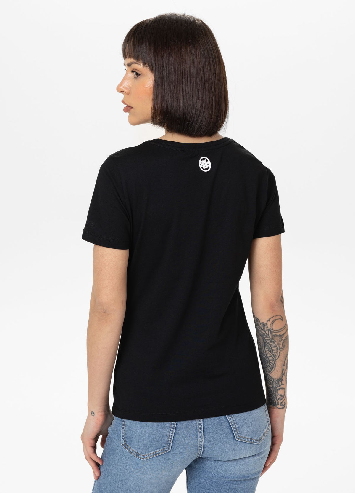 Frauen T-Shirt Pitbull R - Schwarz