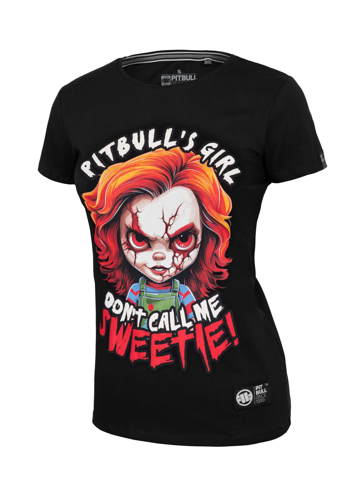 Frauen T-Shirt Sweetie-Chu - Schwarz