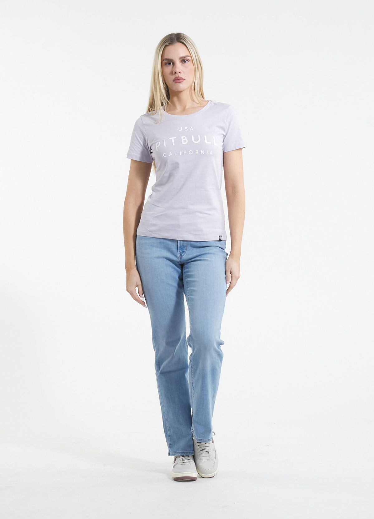 Women's T-Shirt USA CAL - Lilac