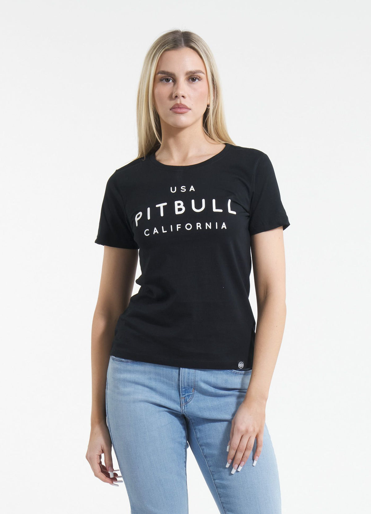 Women's T-Shirt USA CAL - Black