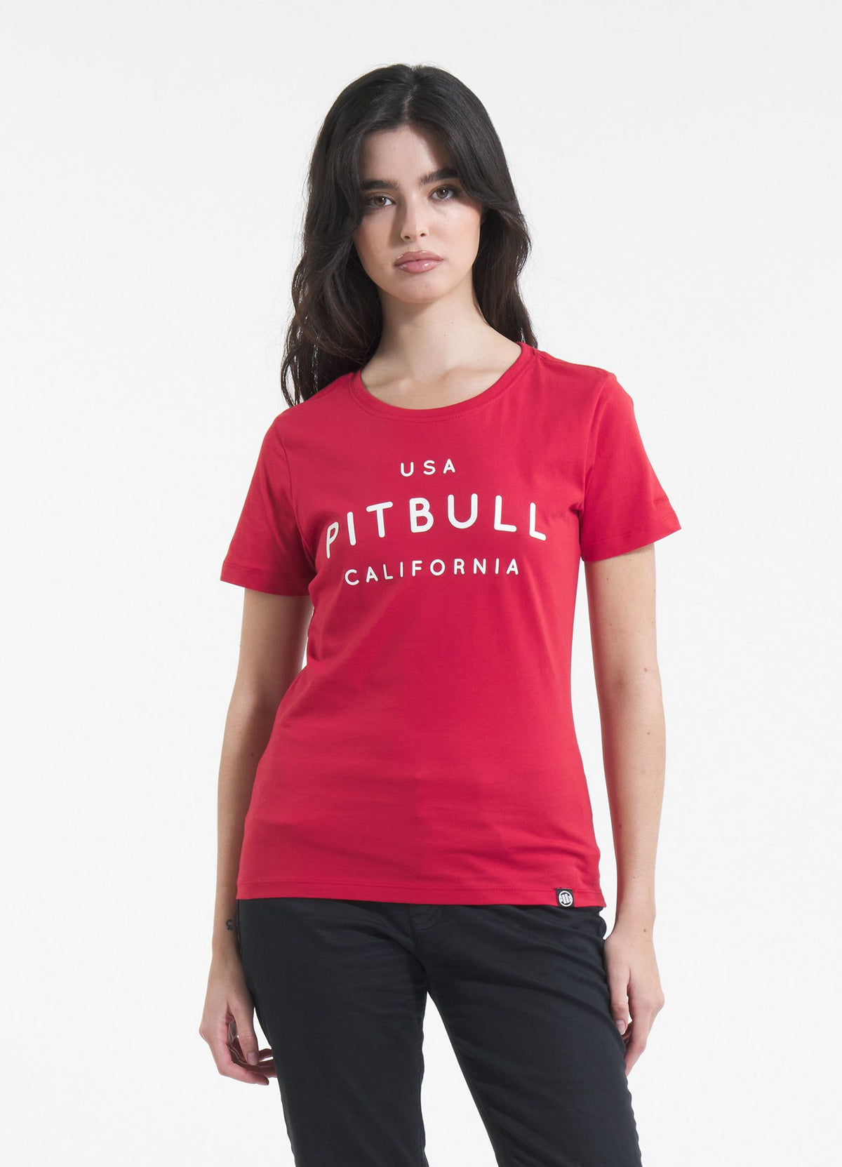 Women's T-Shirt USA CAL - Red