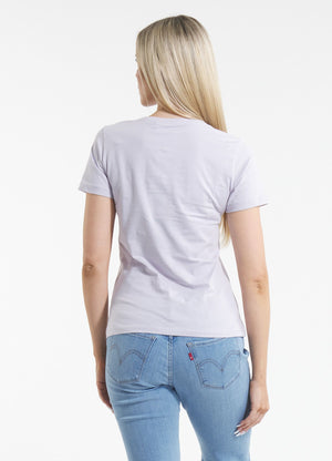 Women's T-Shirt USA CAL - Lilac