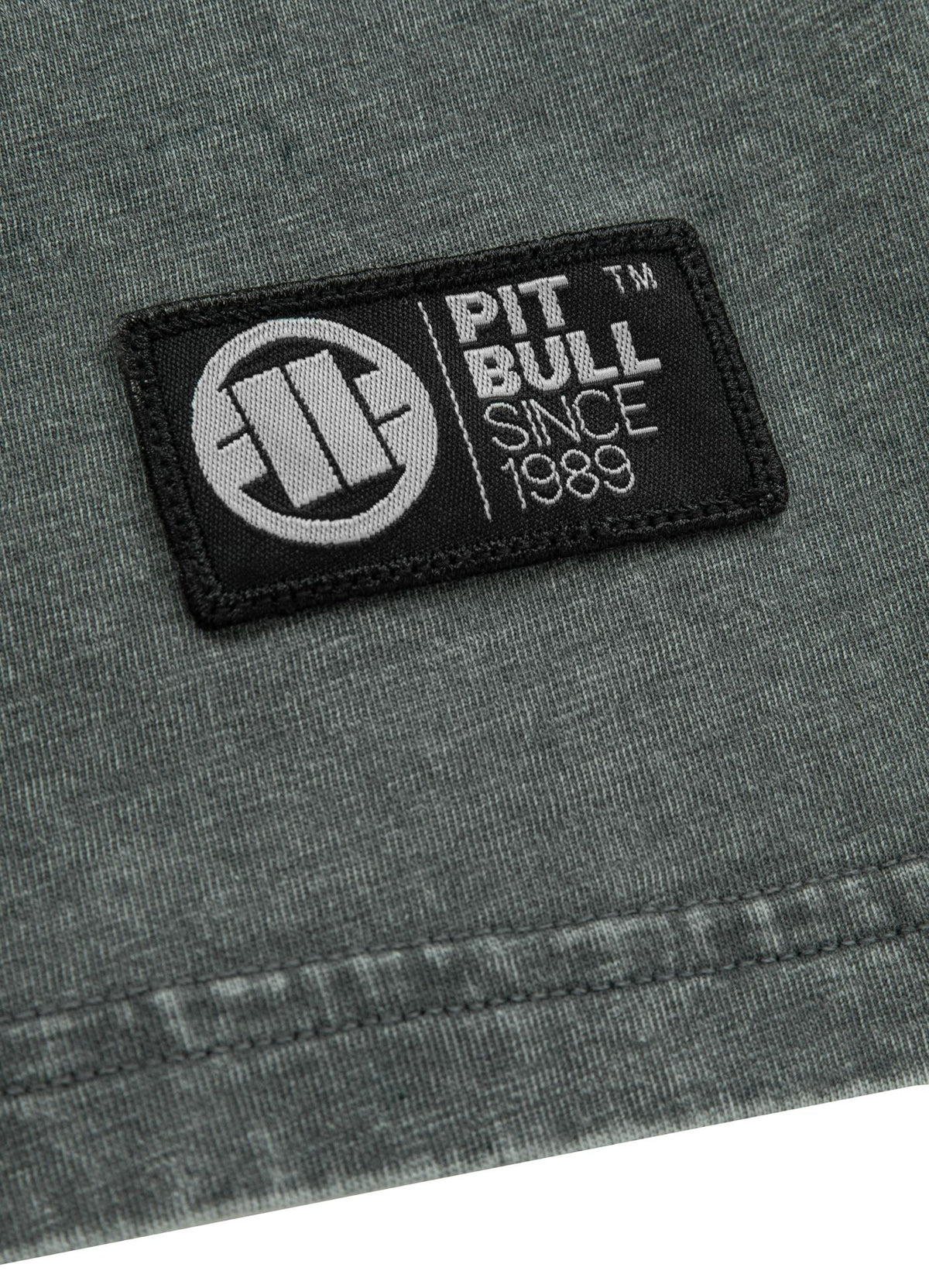 T-Shirt Denim Washed Born In 1989 - Graphit
