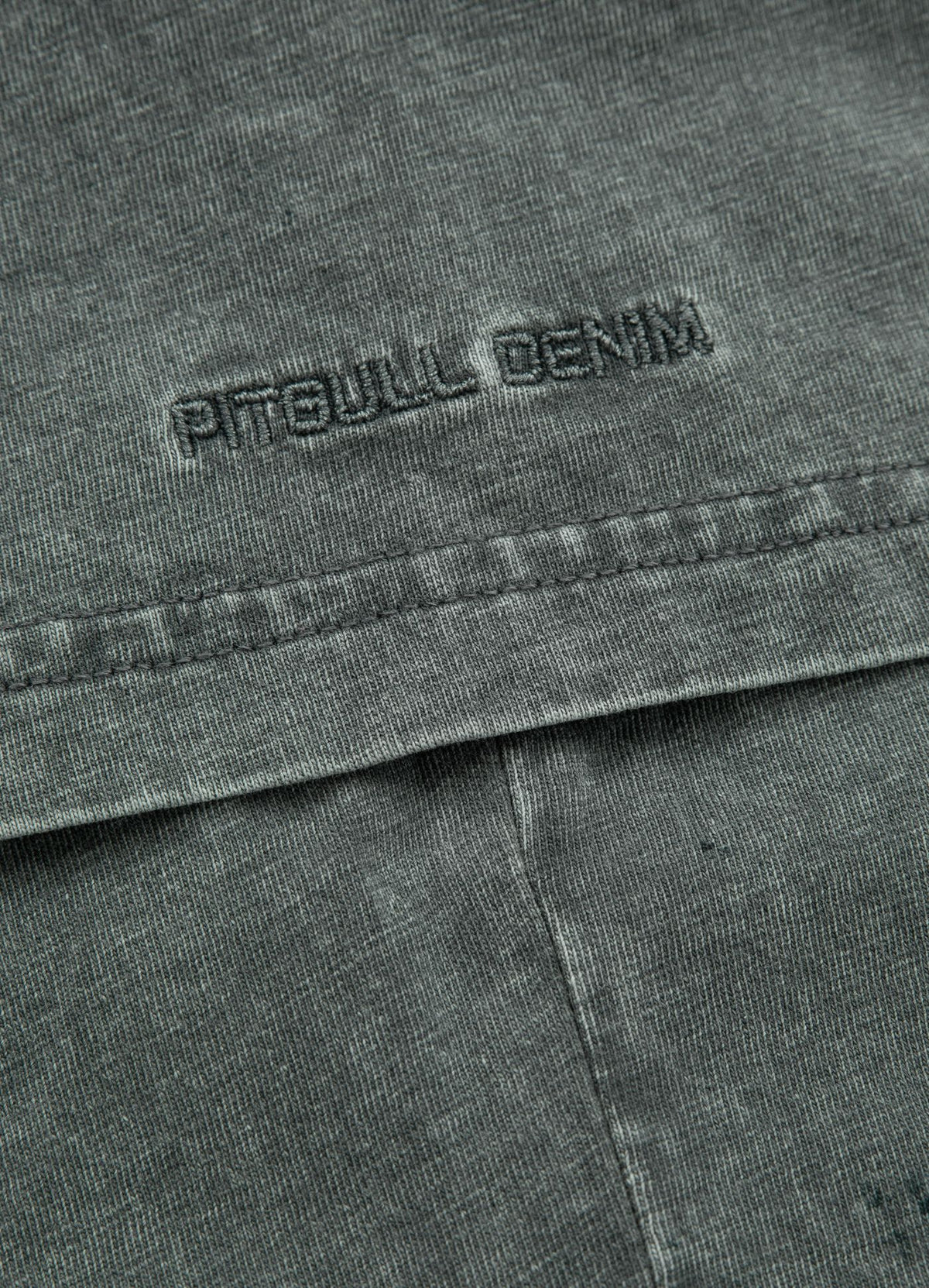 T-Shirt Denim Washed Born In 1989 - Graphit