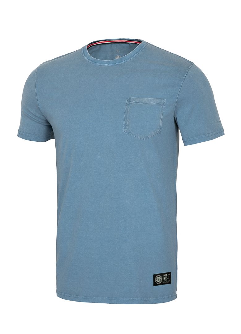 POCKET T-Shirt Hellblau
