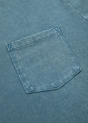 POCKET T-Shirt Hellblau