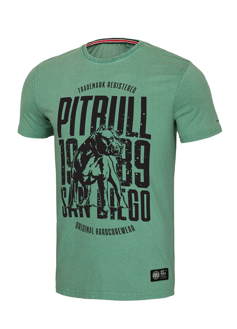T-Shirt Denim Washed San Diego Hund