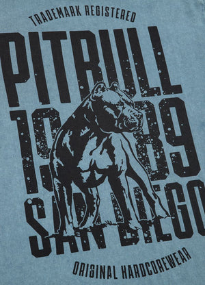 T-Shirt Denim Washed San Diego Hund