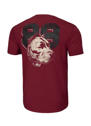 T-Shirt Dog 89 - Bordeaux