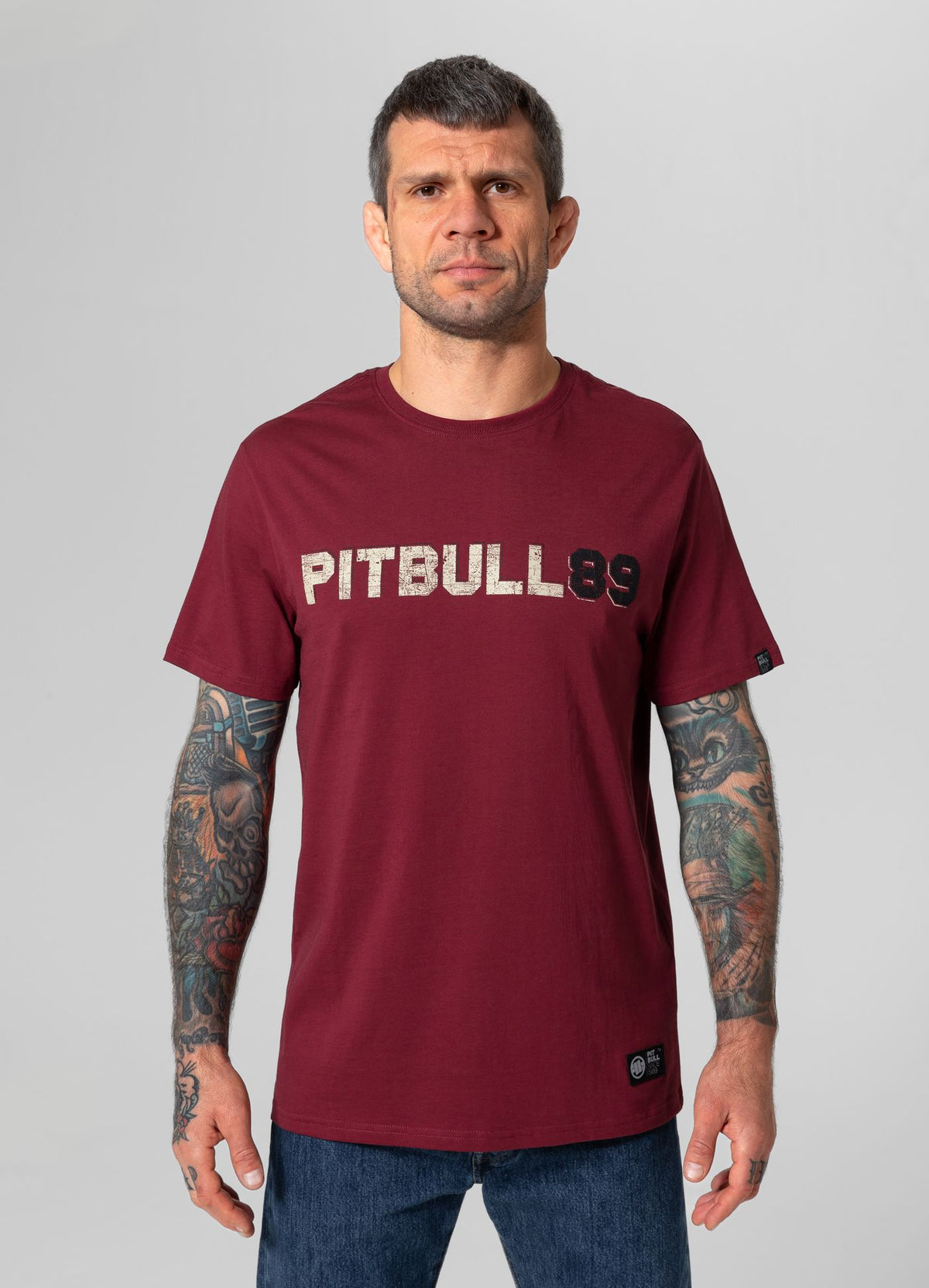 T-Shirt Dog 89 - Bordeaux