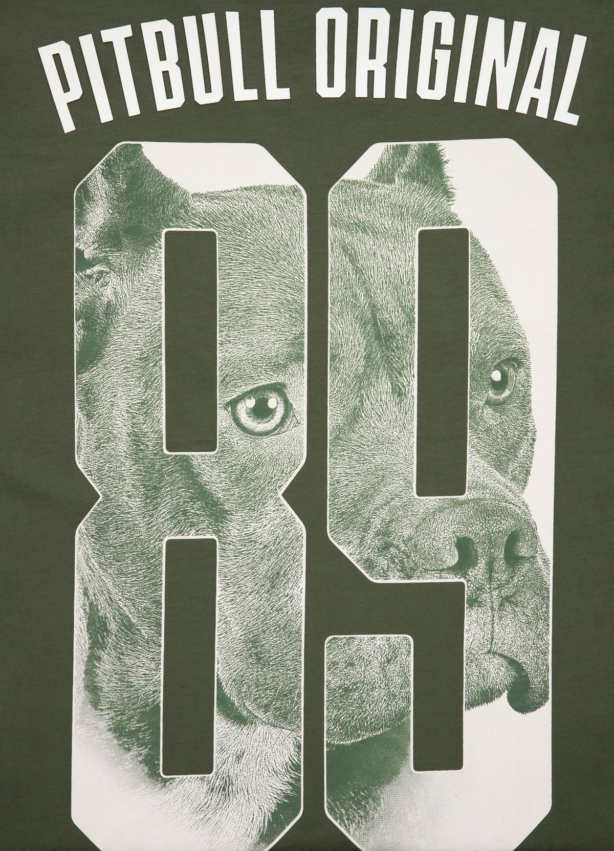 T-Shirt Eighty Nine Dog - Olivgrün