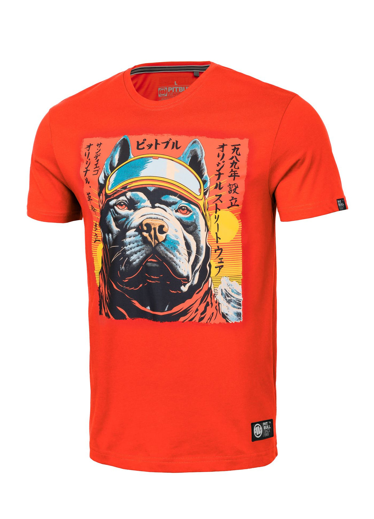 T-Shirt Fuji - Flammenrot