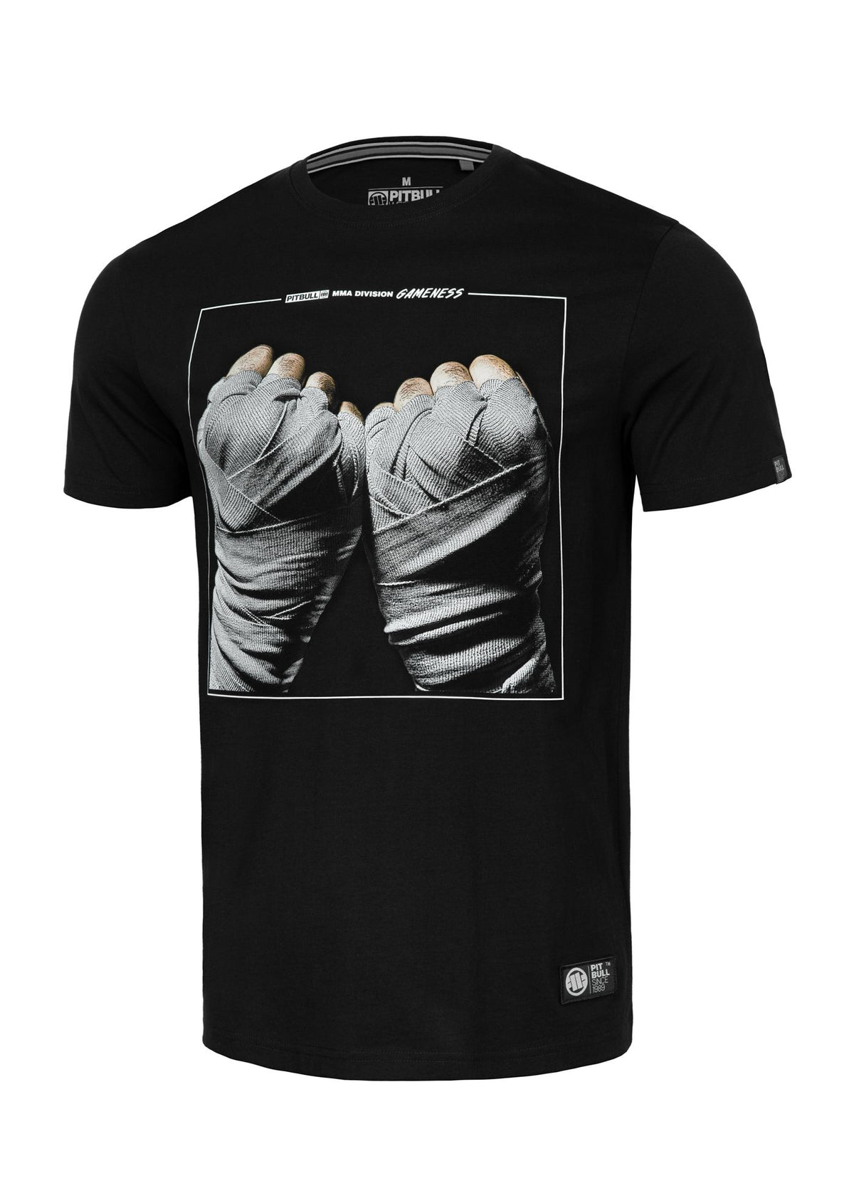 GAMENESS MMA Schwarzes T-Shirt