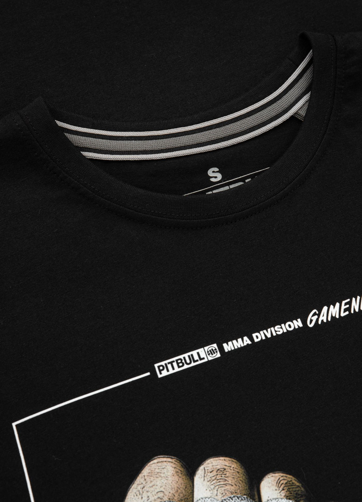 GAMENESS MMA Schwarzes T-Shirt