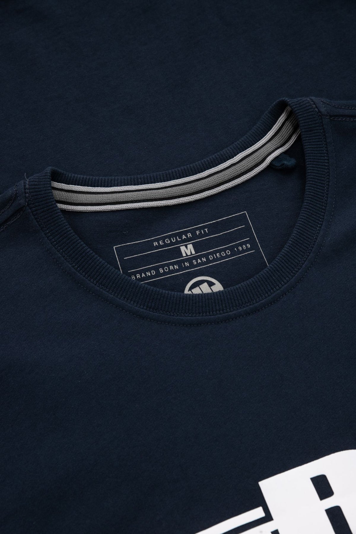 KLASSISCHES BOXING-Schwergewichts-T-Shirt in Dunkelblau