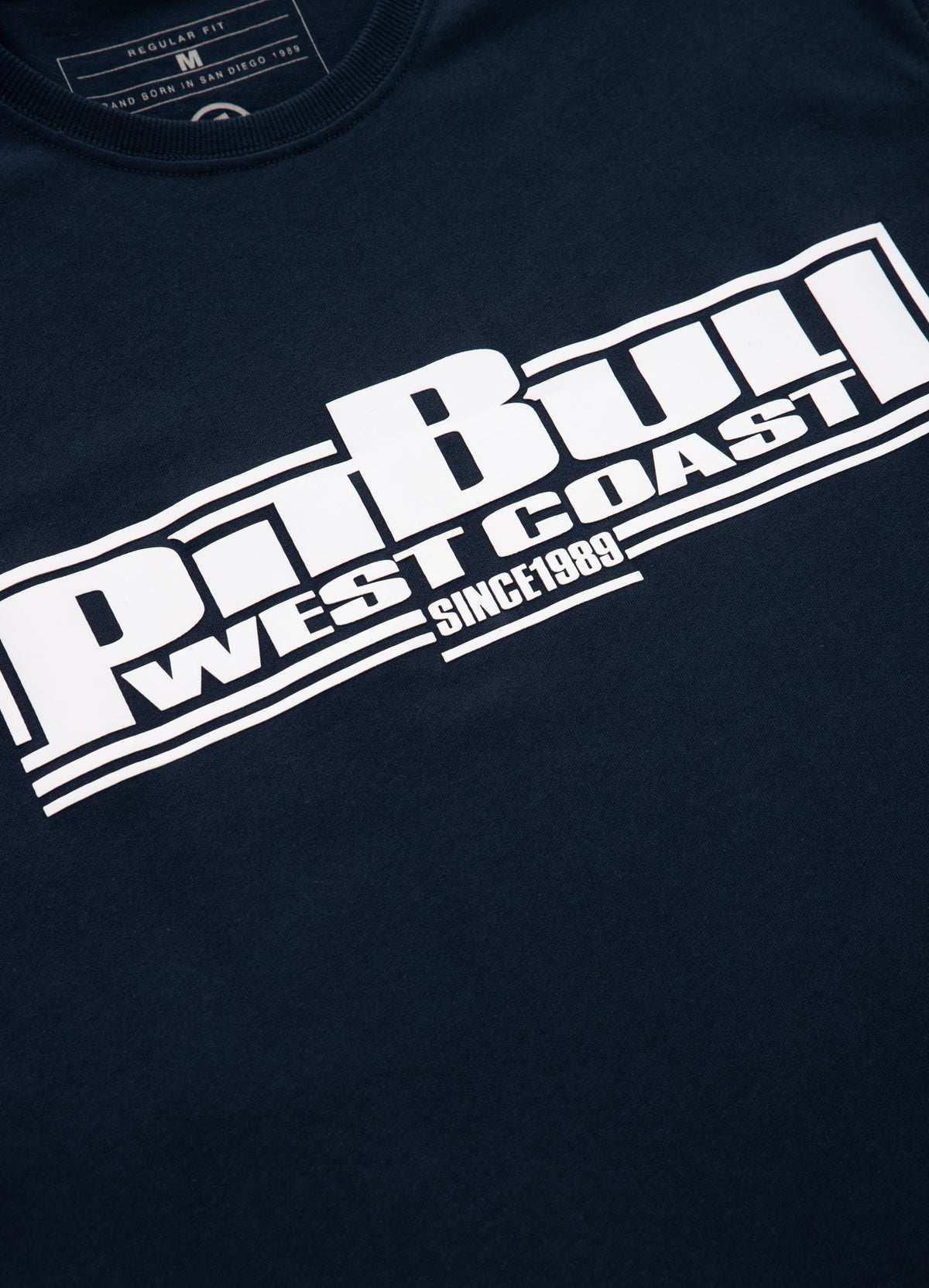 KLASSISCHES BOXING-Schwergewichts-T-Shirt in Dunkelblau