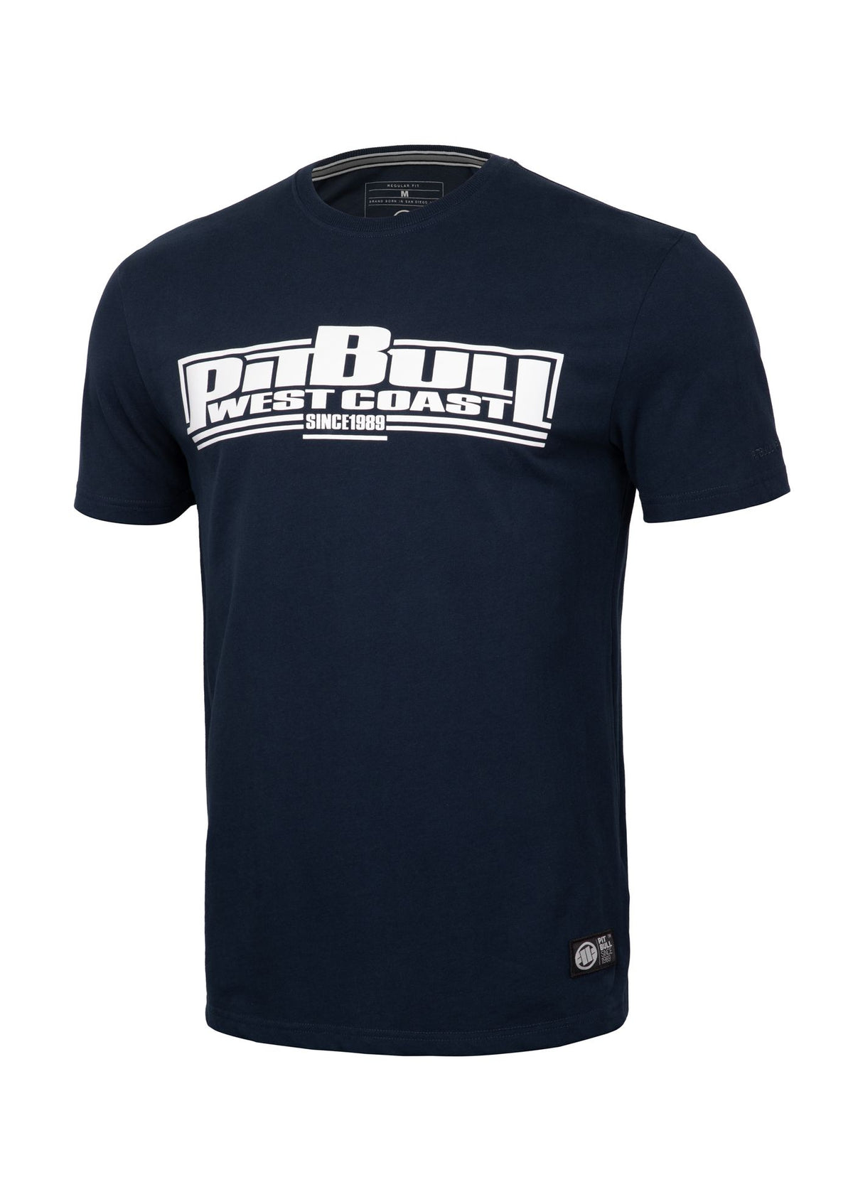 KLASSISCHES BOXING-Schwergewichts-T-Shirt in Dunkelblau