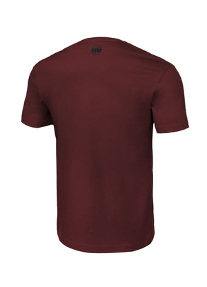 KLASSISCHES BOXING-Schwergewichts-Burgunder-T-Shirt