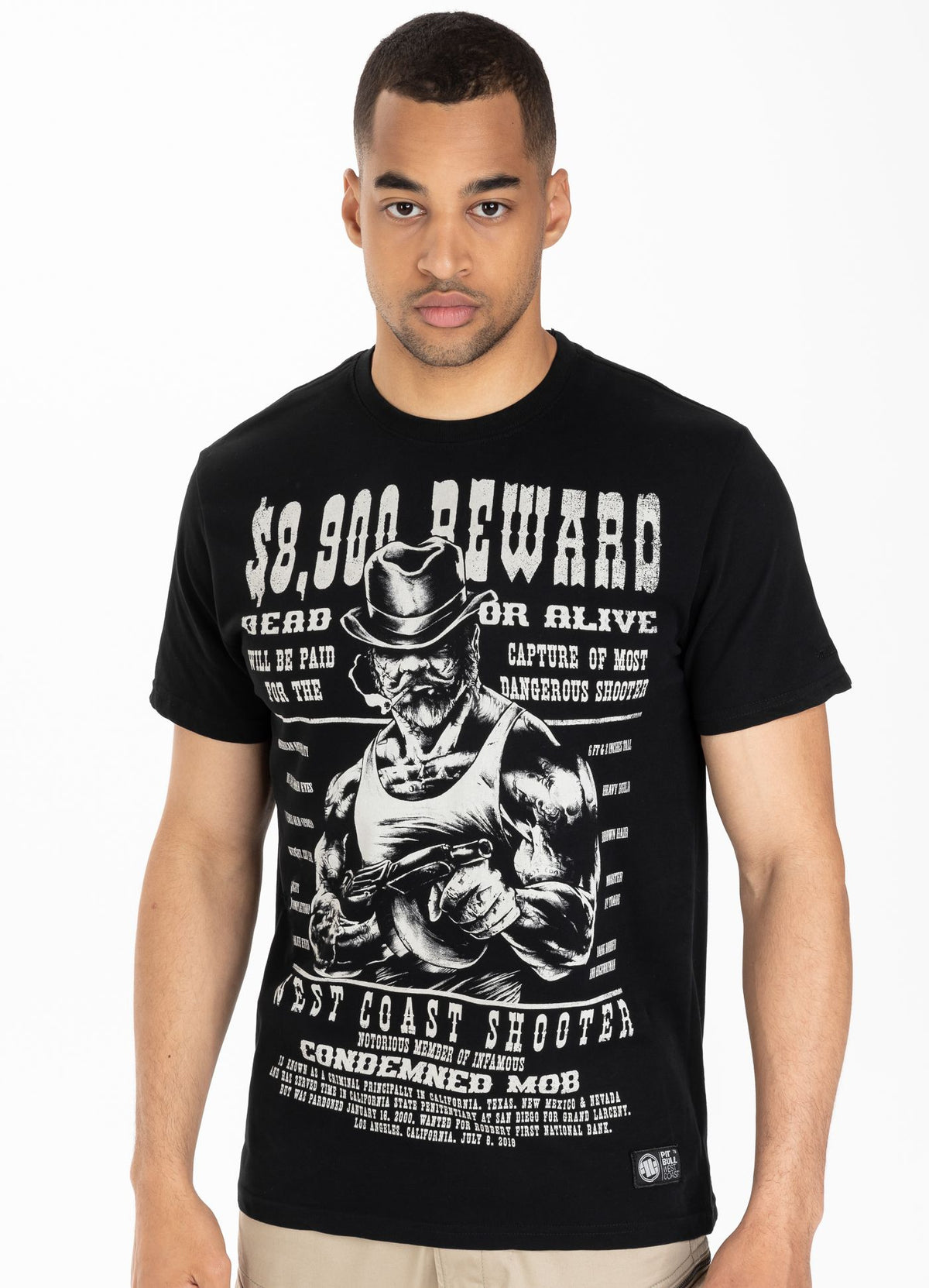 T-Shirt Garment Washed Reward - Pitbull.eu