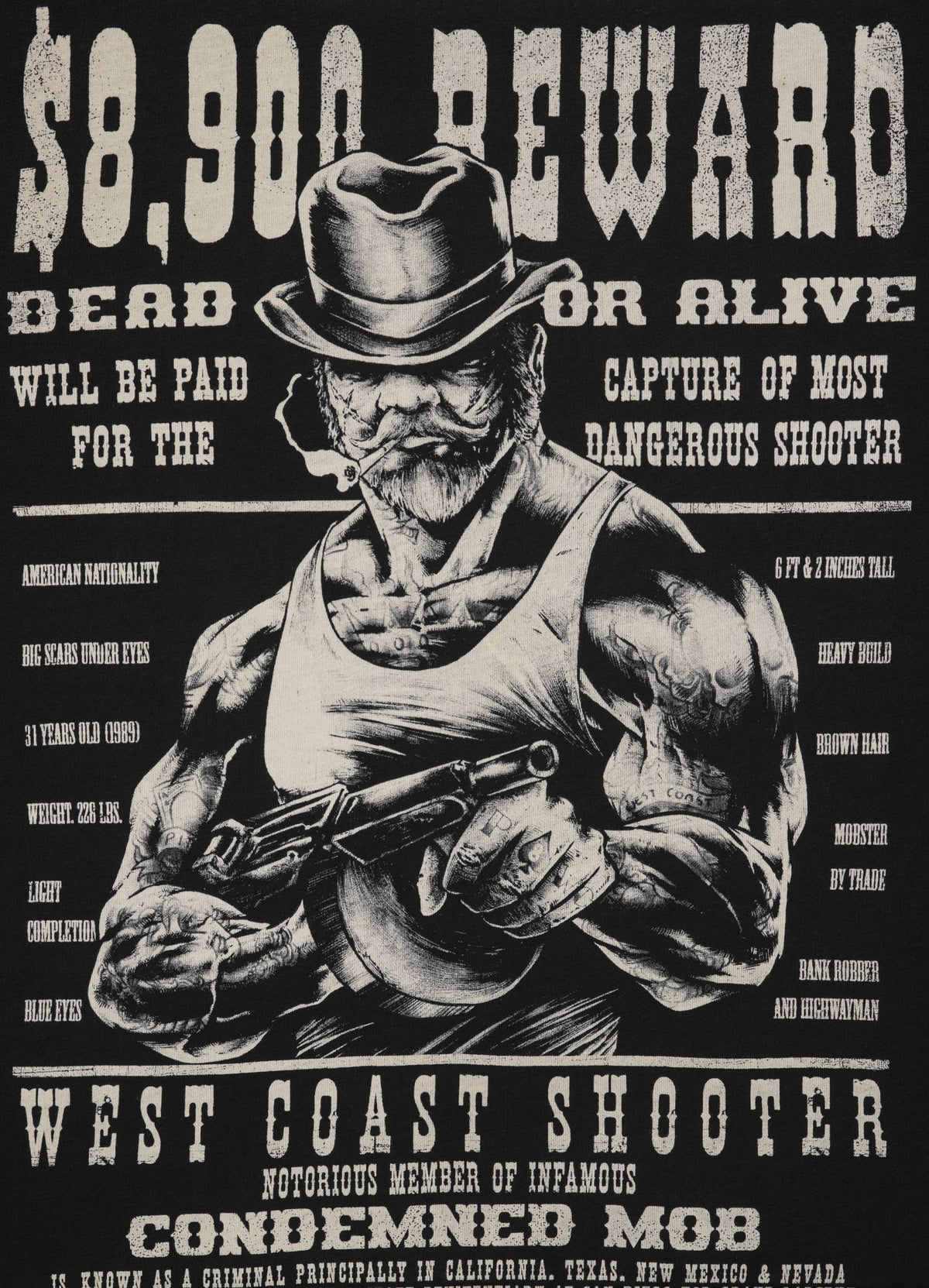 T-Shirt Garment Washed Reward - Pitbull.eu