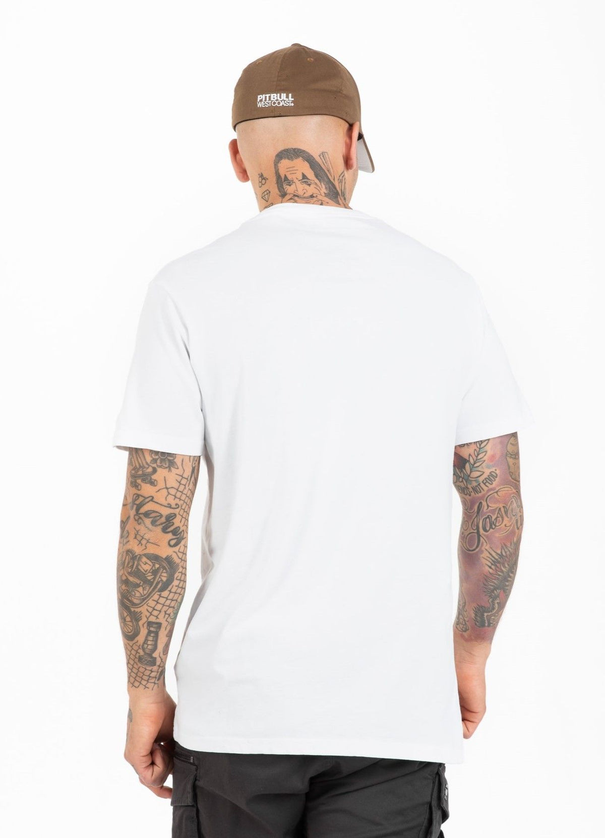 T-Shirt Garment Washed KLEINES LOGO Weiß