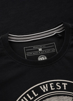 VINTAGE BOXING Schweres T-Shirt Schwarz