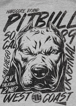 T-Shirt Grauer Hund