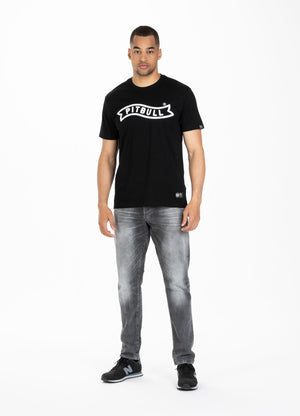 T-Shirt Mittelgewicht GUN Schwarz