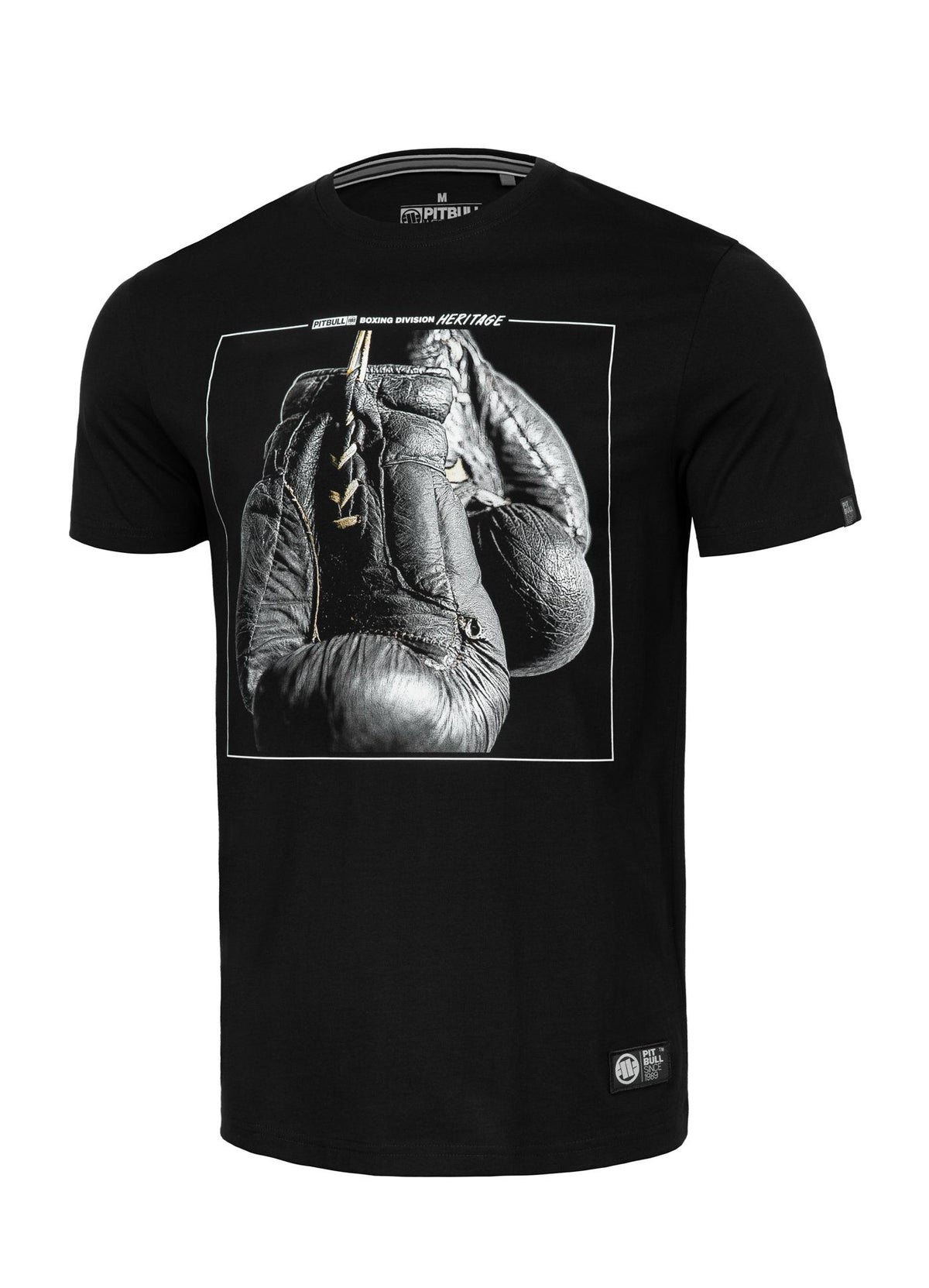 HERITAGE BOXING Schwarzes T-Shirt