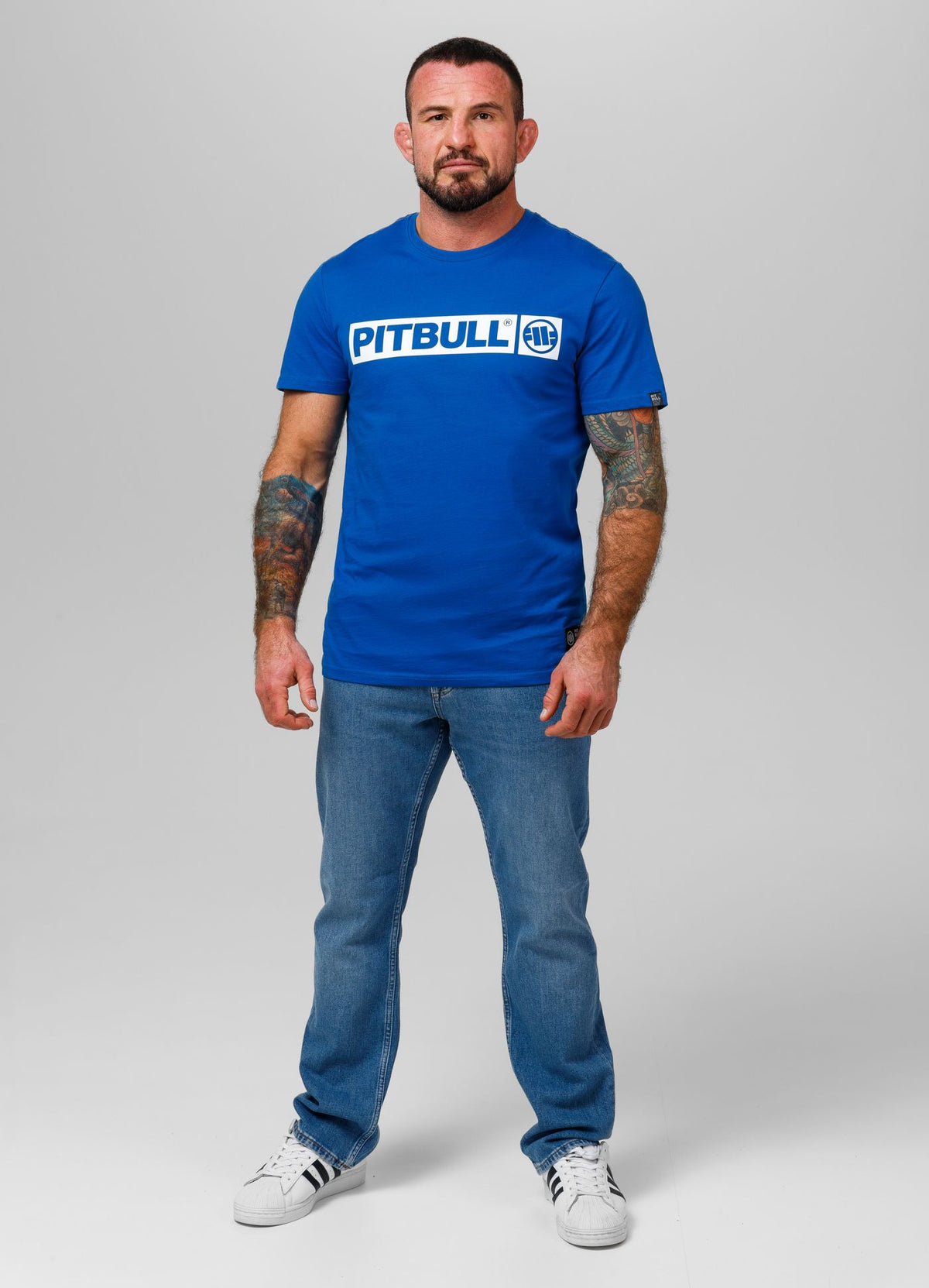 T-Shirt Hilltop - Blau