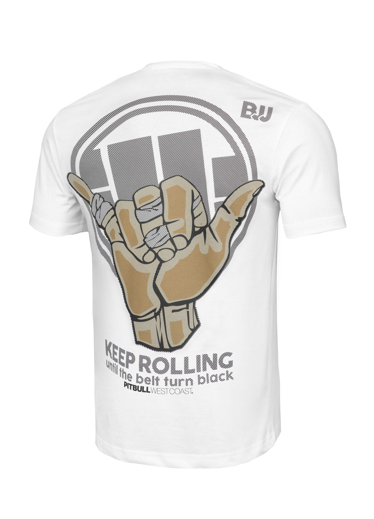 T-Shirt Keep Rolling - Weiß