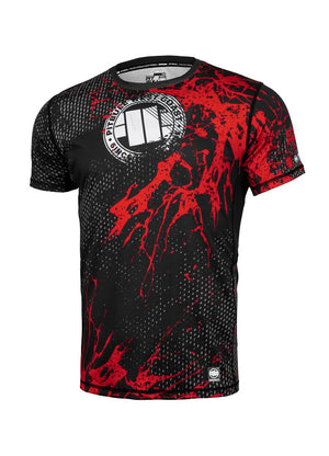 T-Shirt Mesh Performance Pro plus Blood Dog II - Schwarz