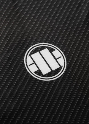 Rashguard Mesh Carbon Kleines Logo Schwarz