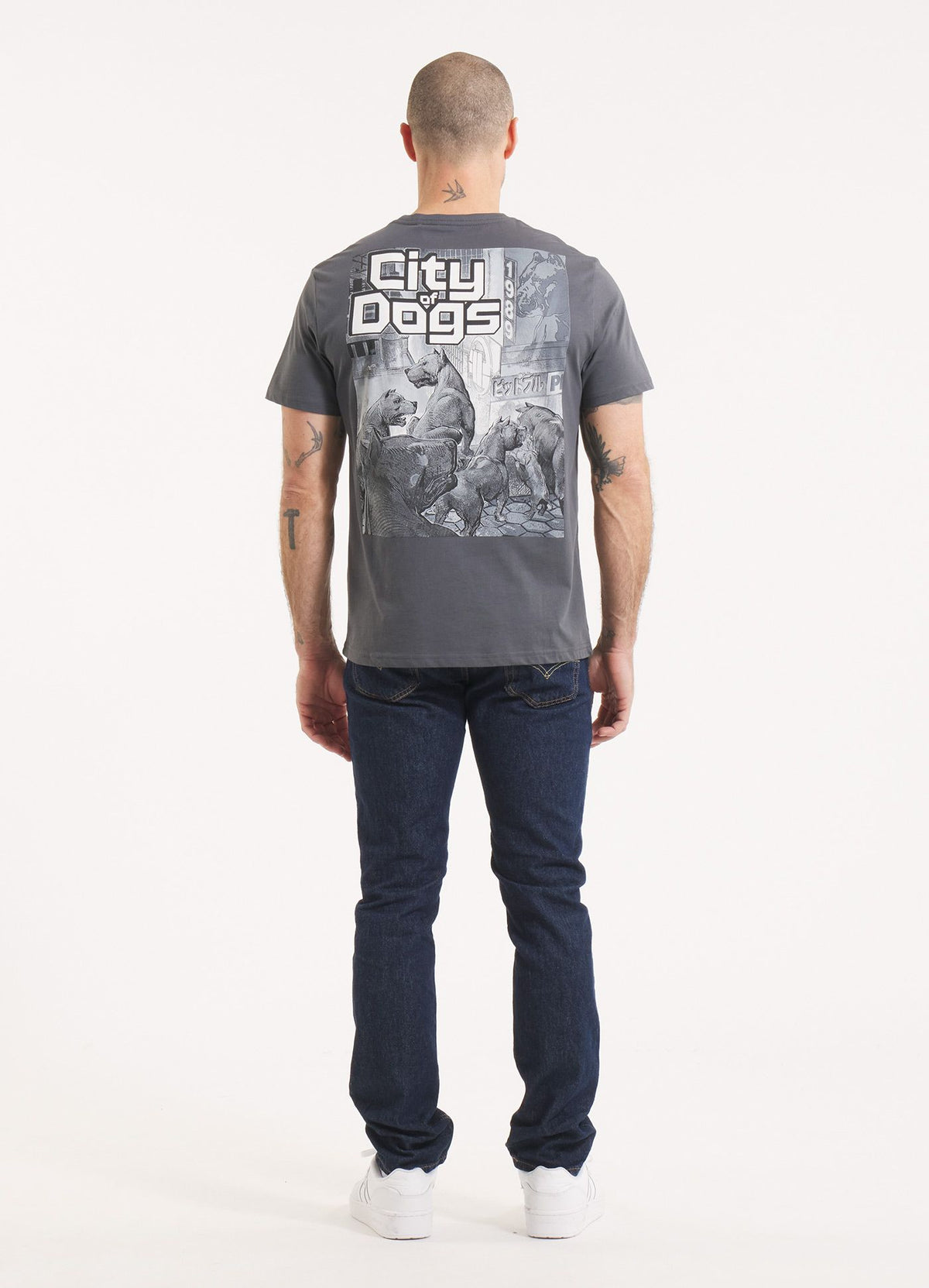 T-Shirt City of Dogs - Graphit