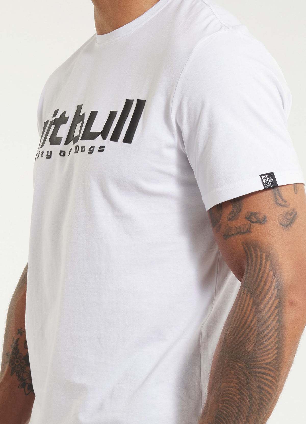 T-Shirt City of Dogs - Weiß