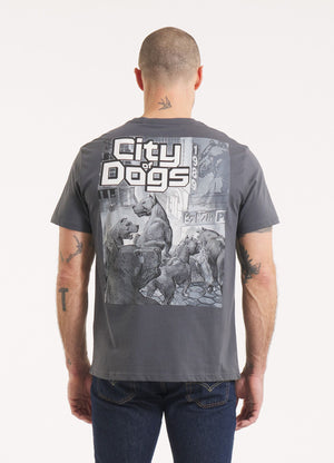 T-Shirt City of Dogs - Graphit