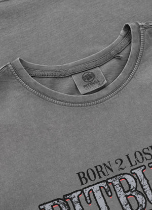 Herren T-Shirt Denim Washed ACE OF SPADES II - Grau