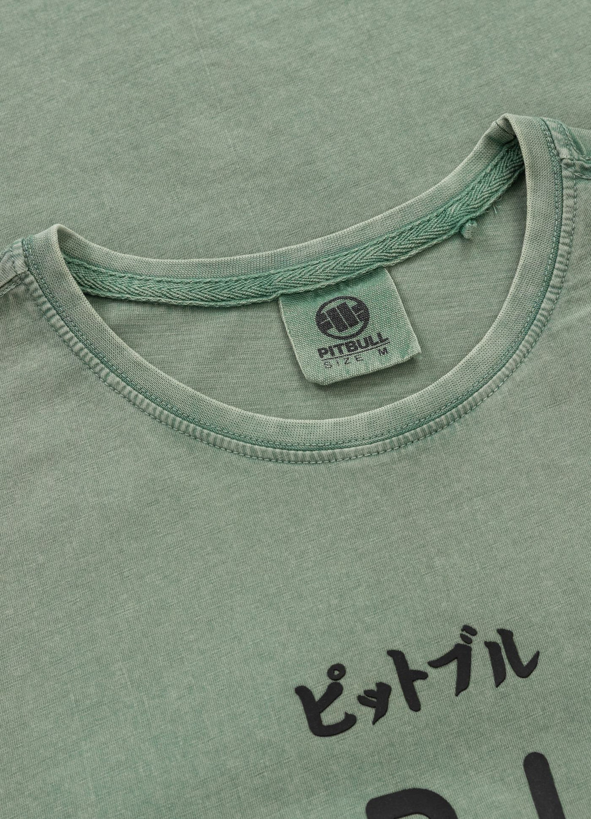 Herren T-Shirt Denim Washed BRAVERY - Grün