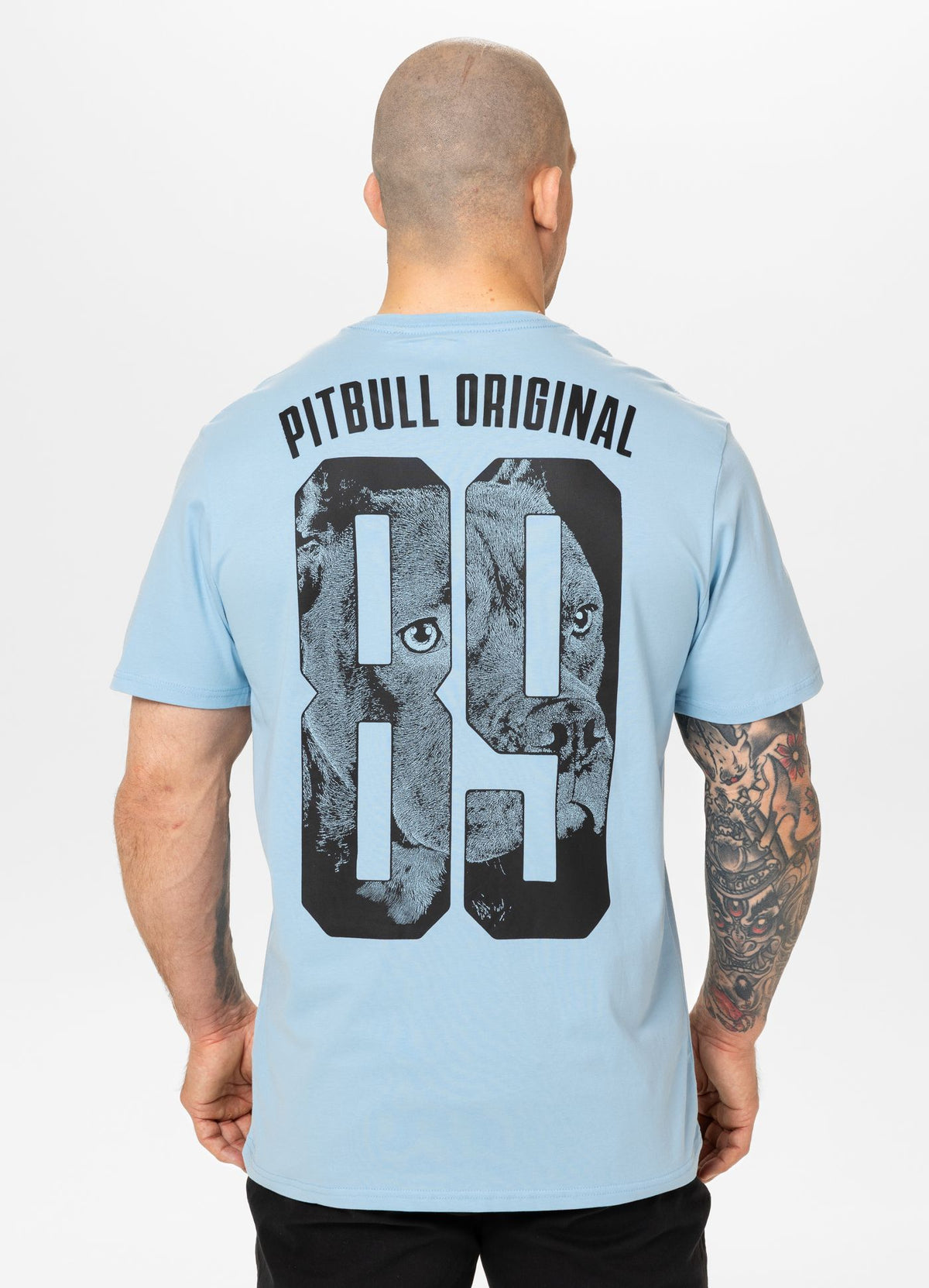 Men's T-Shirt EIGHTY NINE DOG - Light blue