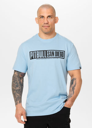 Men's T-Shirt EIGHTY NINE DOG - Light blue