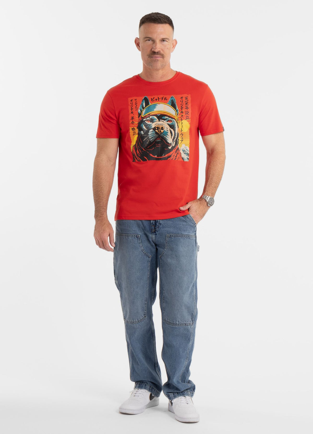 T-Shirt Fuji - Flammenrot