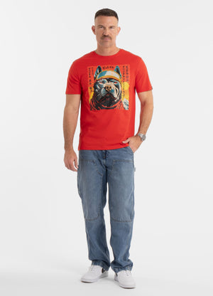 T-Shirt Fuji - Flammenrot