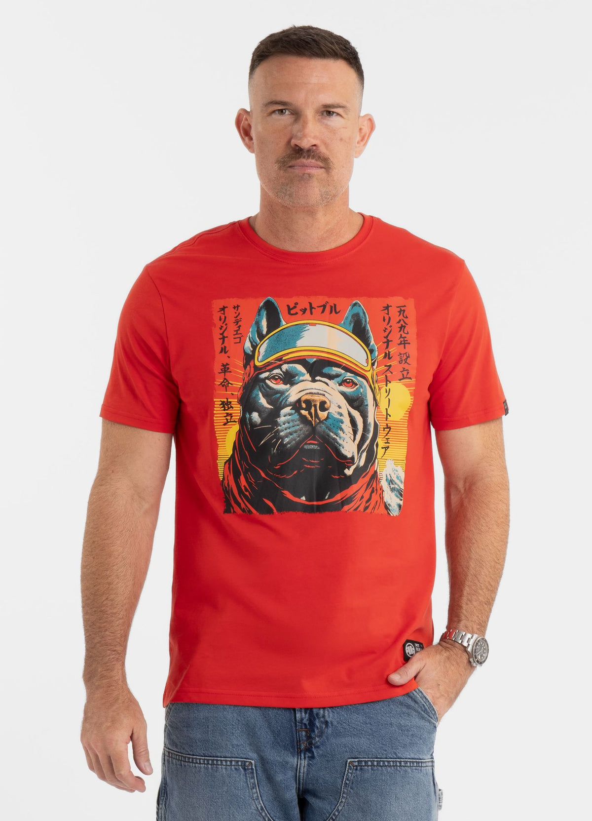 T-Shirt Fuji - Flammenrot