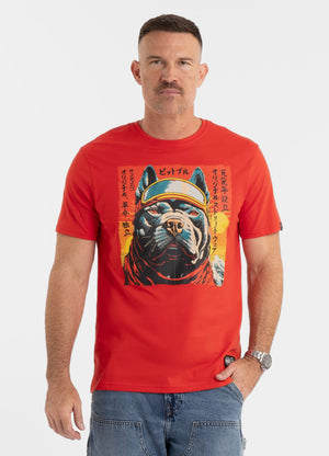 T-Shirt Fuji - Flammenrot