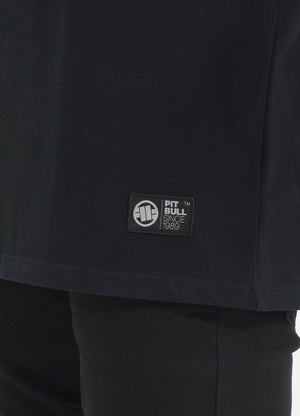 Herren T-Shirt Garment Washed SCRATCH - Schwarz