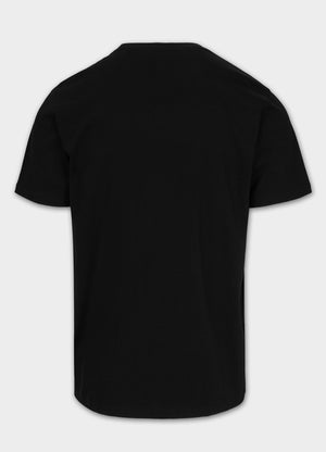Herren T-Shirt Garment Washed SCRATCH - Schwarz